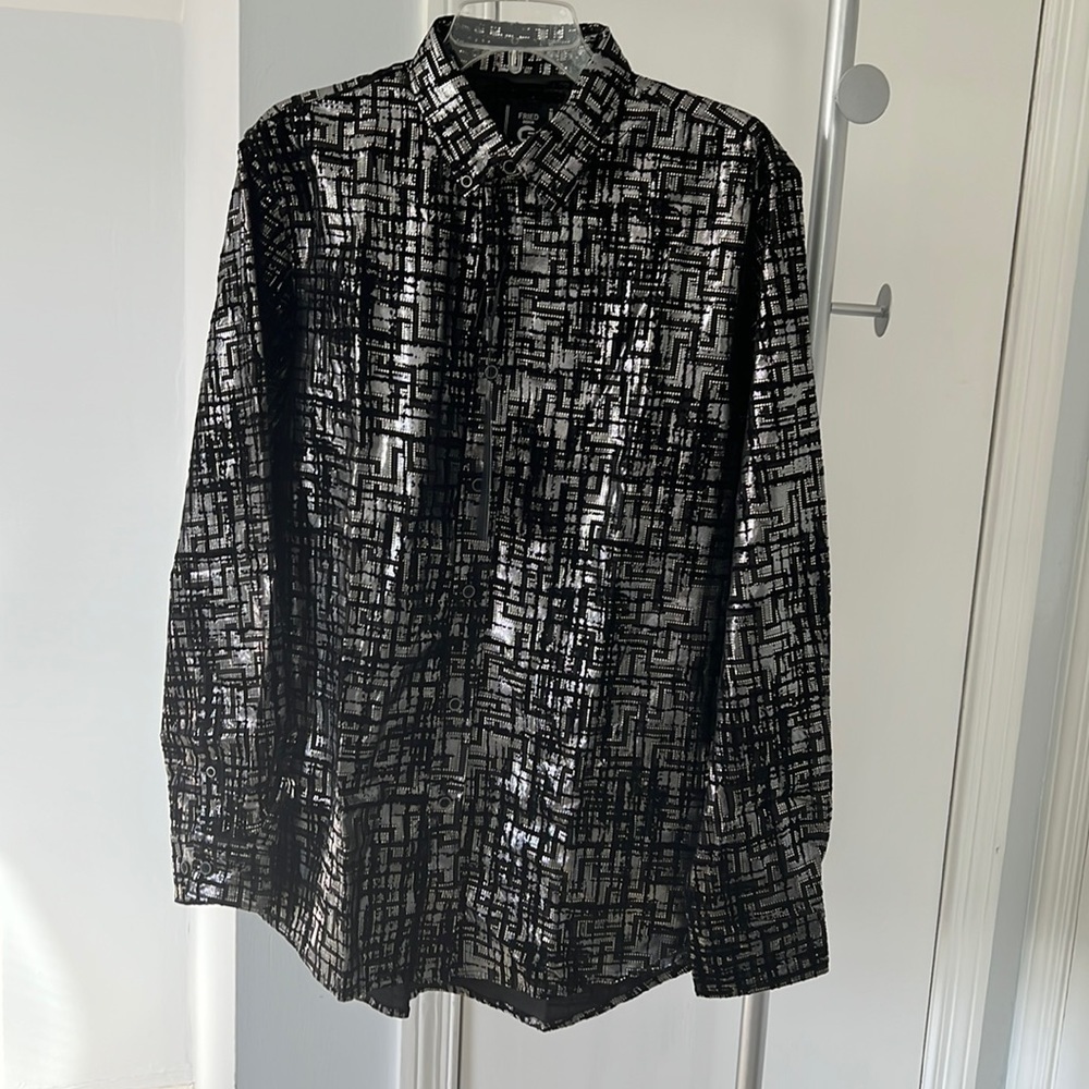 Fried Denim long sleeve button down shirt